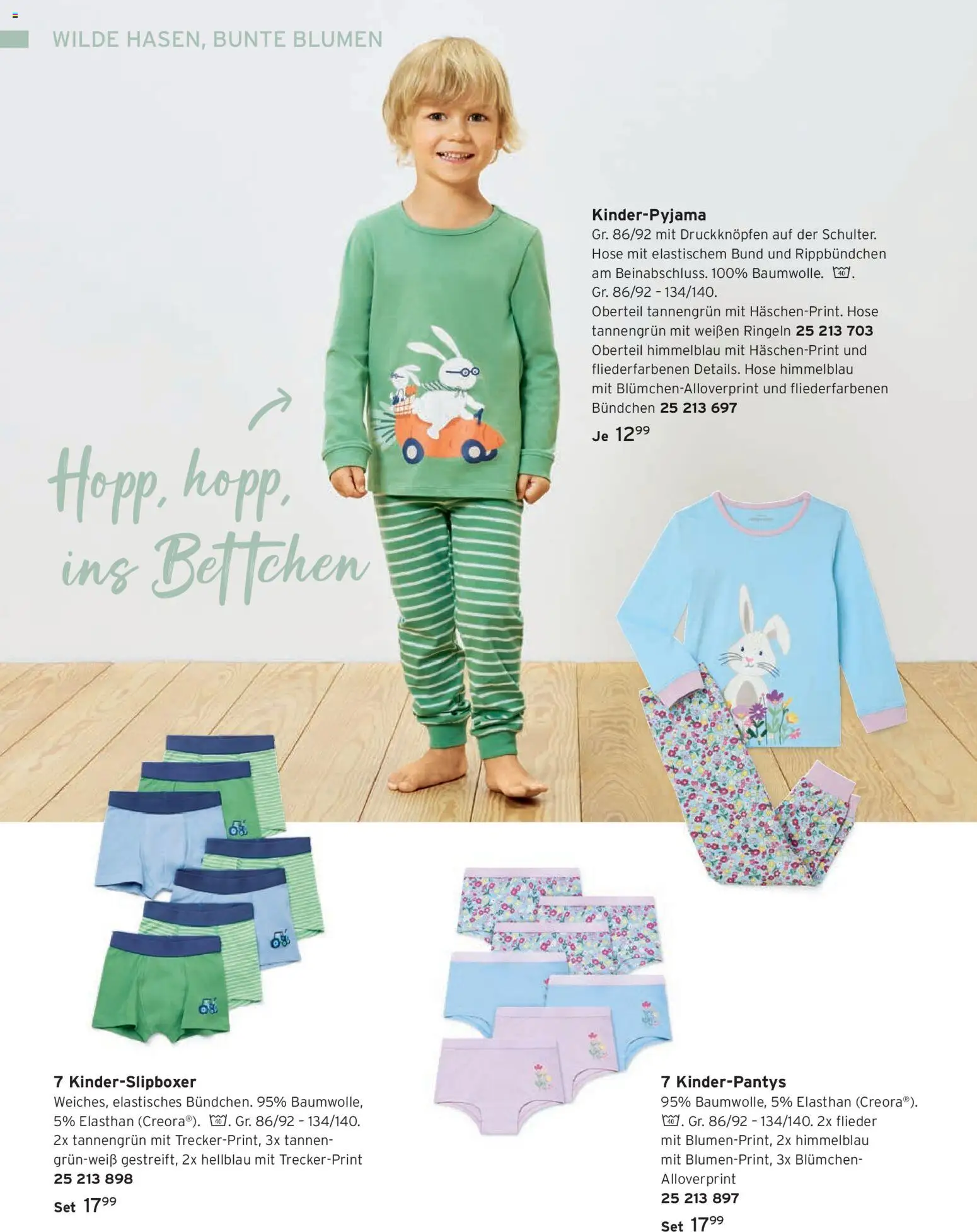 Katalog Tchibo Frühling Kids – gültig ab 05.03.2026 | Seite: 24 | Produkte: Blumen, Hose