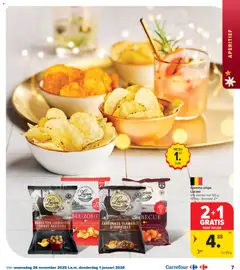 Carrefour Folder- Feest - Voorbeeld van een folder van Carrefour, geldig van 26.11.2025 | Pagina: 7 | Producten: Stoofvlees, Chips, La