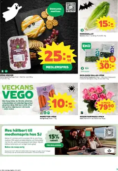 Coop Daglivs - erbjudanden - Förhandsvisning av reklamblad från butik Coop Daglivs aktuell från 27.10.2025 | Sida: 3