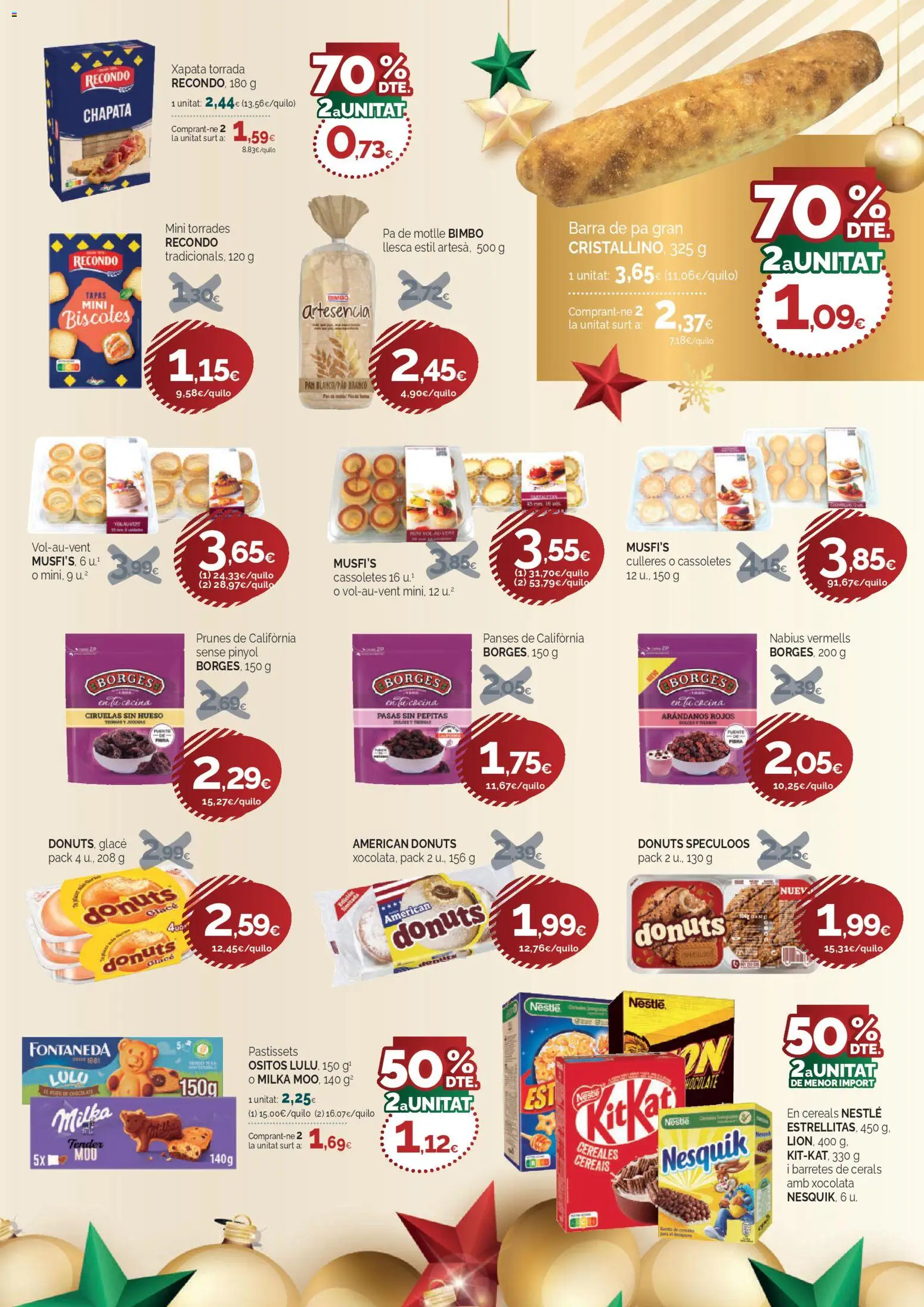 Condis folleto life │ válido desde el 17.12.2025 | Página: 17 | Productos: Cereales, Cocina, Donuts, Μερέντα