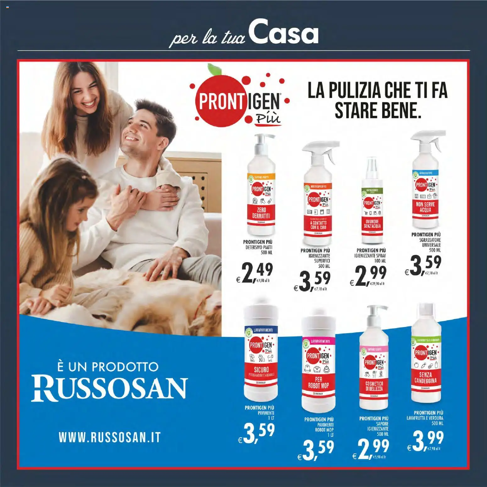 Volantino Decò del 07.04.2026 | Pagina: 24 | Prodotti: Sapone, Sgrassatore, Acqua, Robot