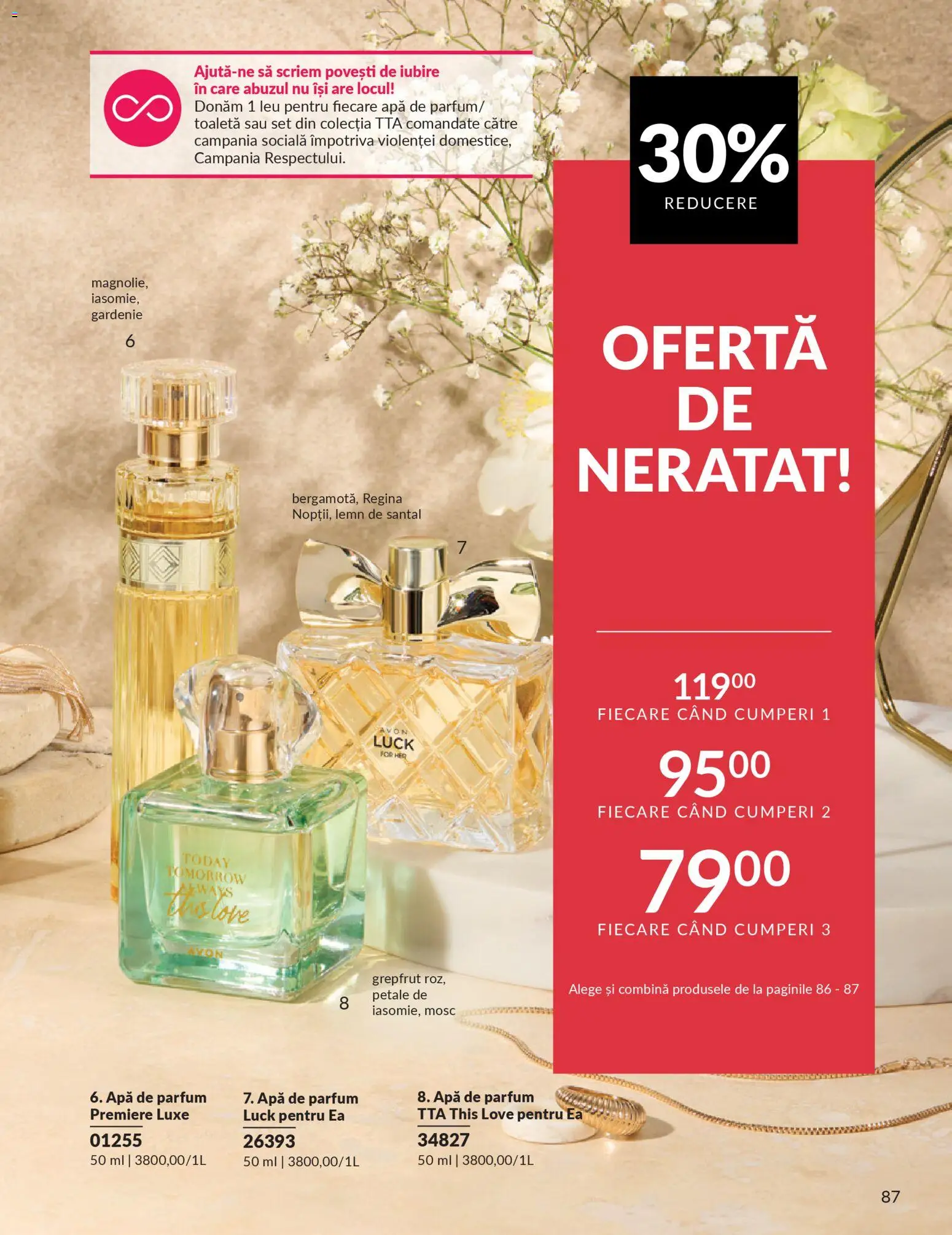 Noul catalog Avon – valabil de la 01.03.2026 | Pagină: 89 | Produse: Toaletă, Parfum, Grepfrut, Apă