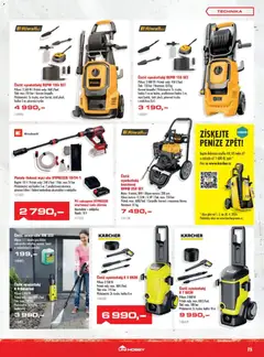 Náhled letáku Uni Hobby leták od 05.03.2026 | Strana: 25 | Produkty: Kärcher, Hadice, Čerpadlo, Láhev