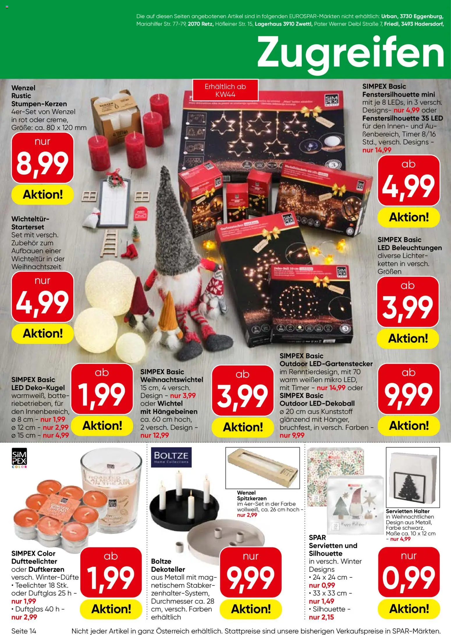 Eurospar Flugblatt - Burgenland gültig ab 23.10.2025 | Seite: 14