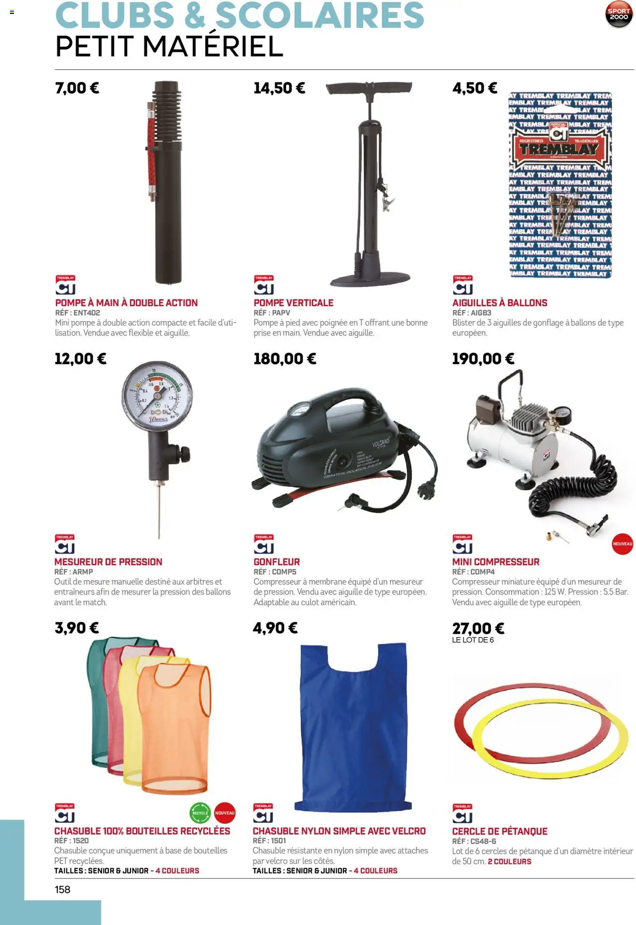 {H1} | Page: 158 | Produits: Base, Compresseur, Prise