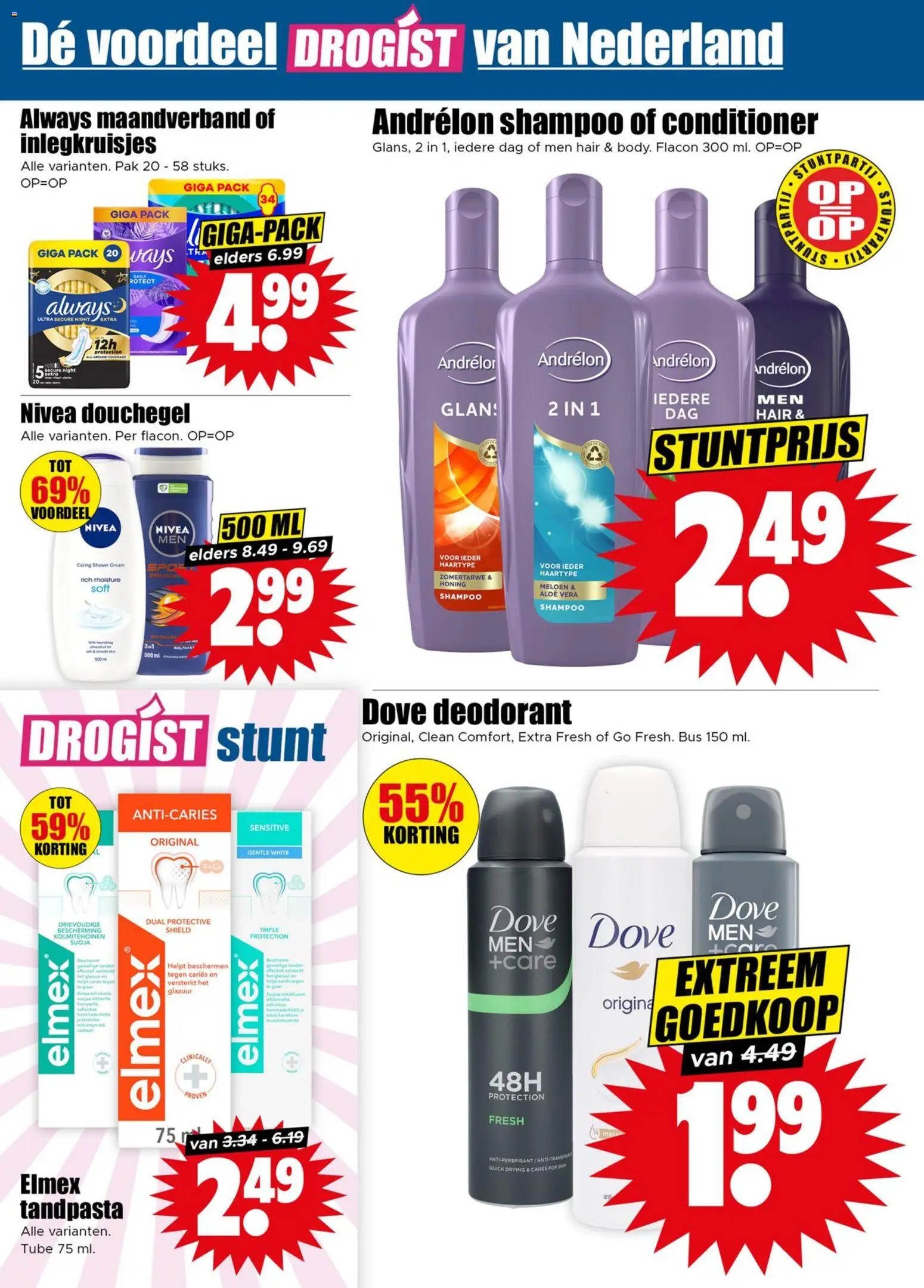 {H1} | Pagina: 21 | Producten: Deodorant, Shampoo, Conditioner, Douchegel
