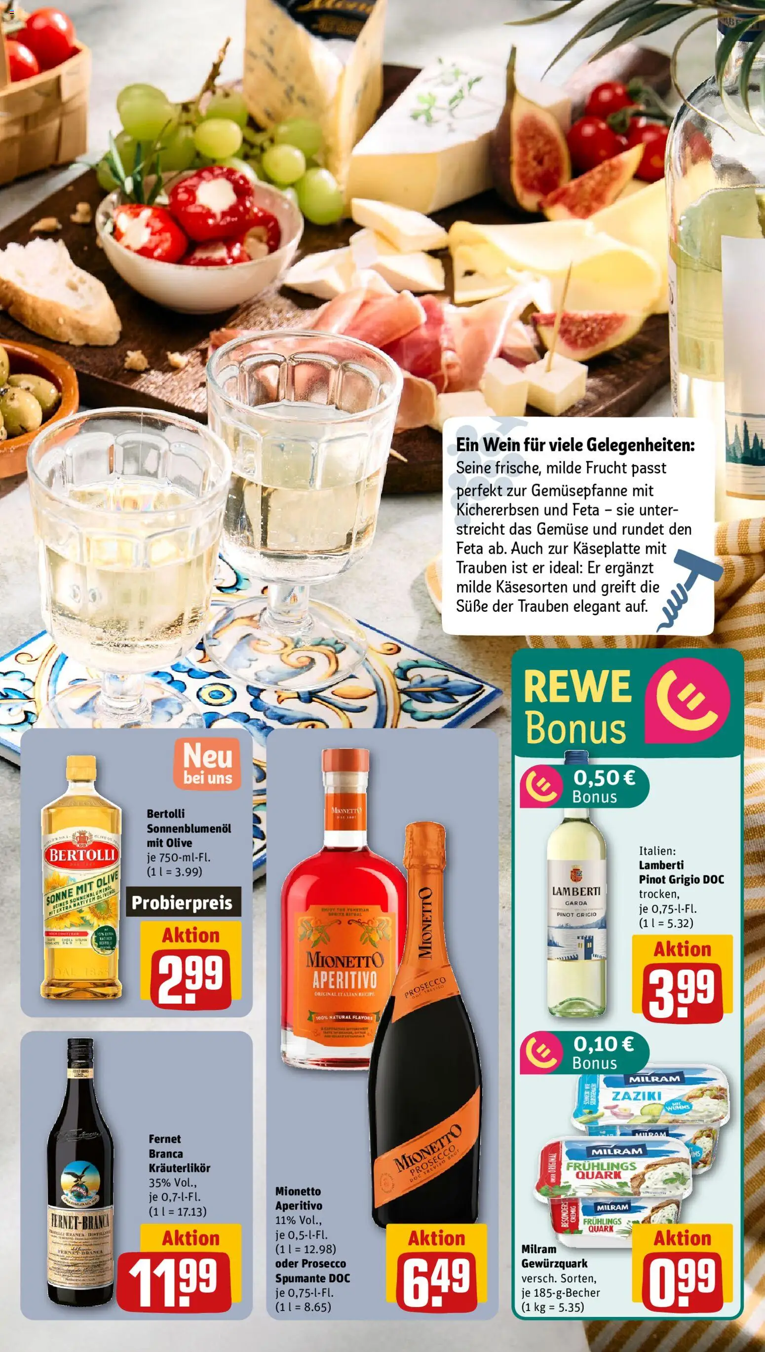 Rewe ihr Kaufpark Prospekt 	 – gültig ab 02.03.2026 | Seite: 17 | Produkte: Trauben, Olivenol, Gemüse, Fernet branca