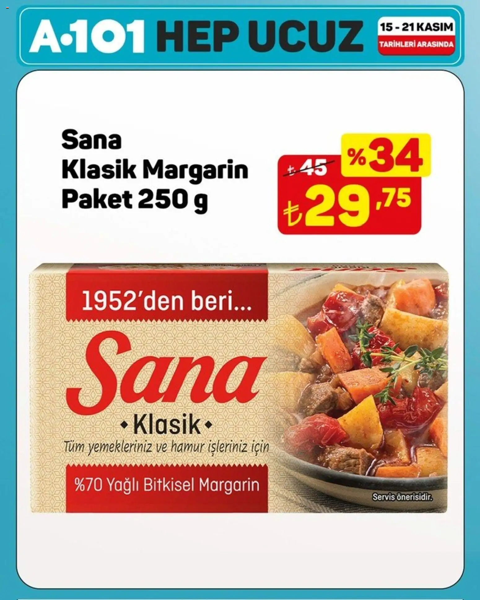 A101 Hep Ucuz - 15.11.2025 tarihinden itibaren geçerlidir | Sayfa: 1