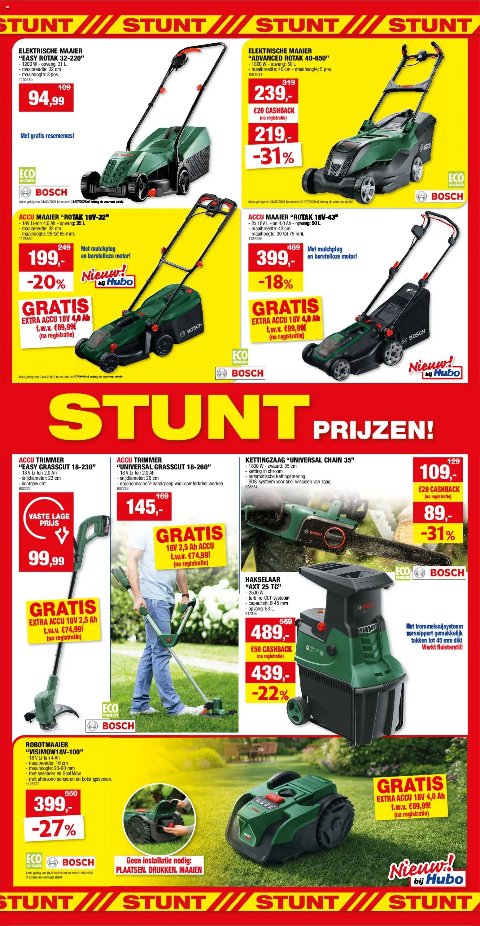 {H1} | Pagina: 9 | Producten: Sandwich, Maaier, Ketting, Trimmer