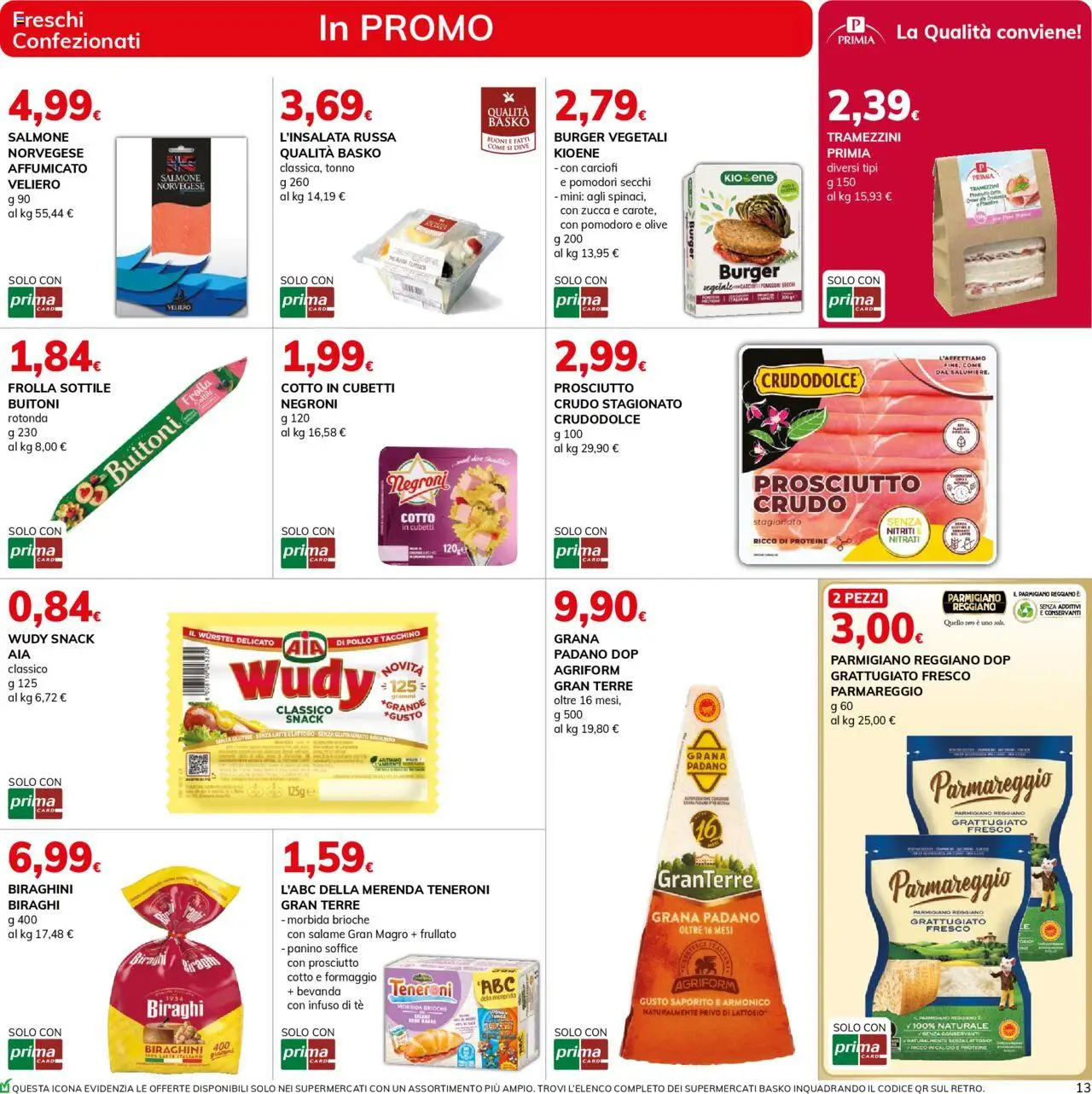 Volantino Basko del 30.09.2025 | Pagina: 13 | Prodotti: Tè, Tacchino, Latte, Tonno