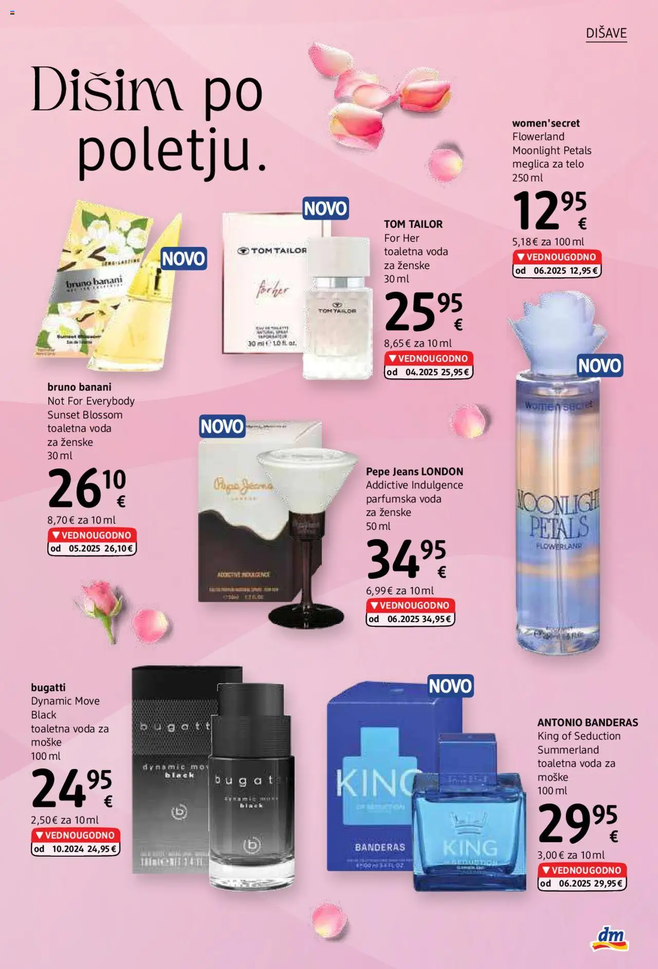 DM Drogerie Markt katalog │ velja od 01.08.2025 | Stran: 9 | Izdelki: Voda, Toaletna voda, Parfumska voda