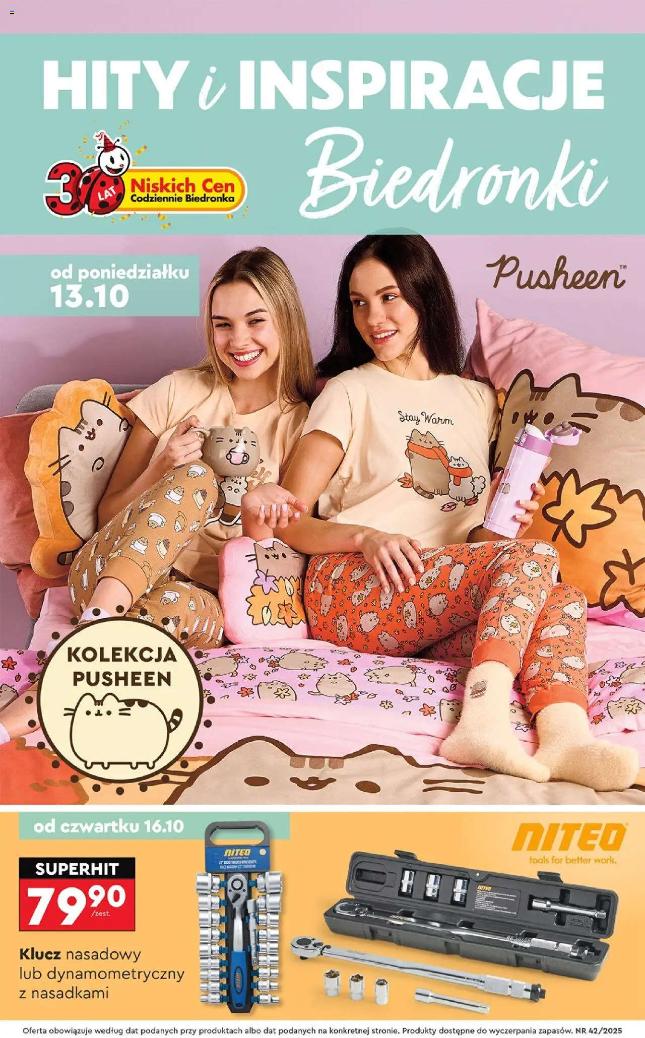 Biedronka gazetka - Hity i inspiracje od 13.10.2025 | Strona: 1