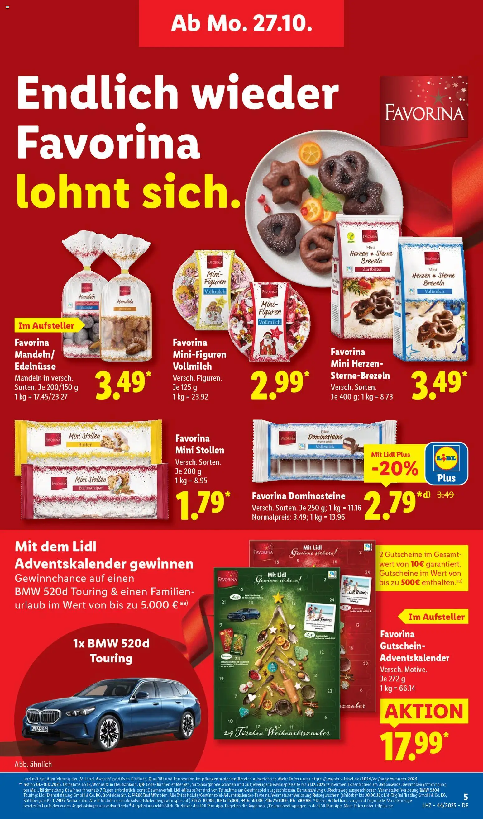 Lidl - Prospekt – gültig ab 27.10.2025 | Seite: 13 | Produkte: Butter, Bad, Mandeln, Smartphone