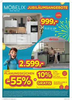 Möbelix Viele Planungsküchen ab 23.02.2026 gültig