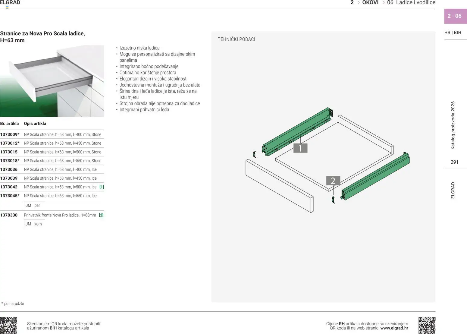 Elgrad katalog | vrijedi od 14.04.2026 | Stranica: 4 | Proizvodi: Ladice