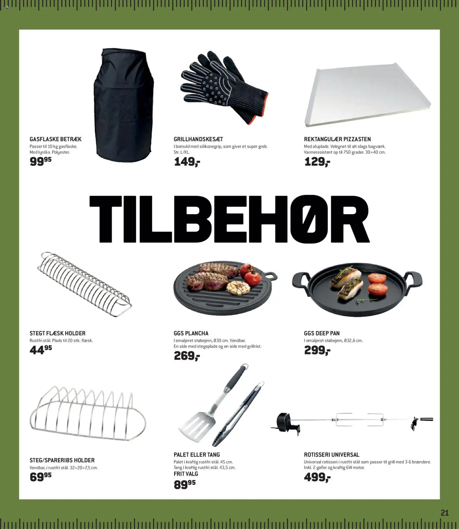 XL-BYG tilbudsavis – gyldig fra 27.03.2026 | Side: 21 | Produkter: Søm, Grill