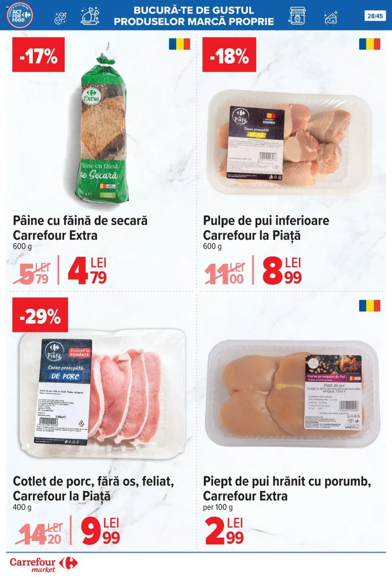 Noul catalog Carrefour – valabil de la 15.10.2025 | Pagină: 31 | Produse: Lait de coco, Hacıyatmaz Kedi Oyuncağı, Pâine, Făină
