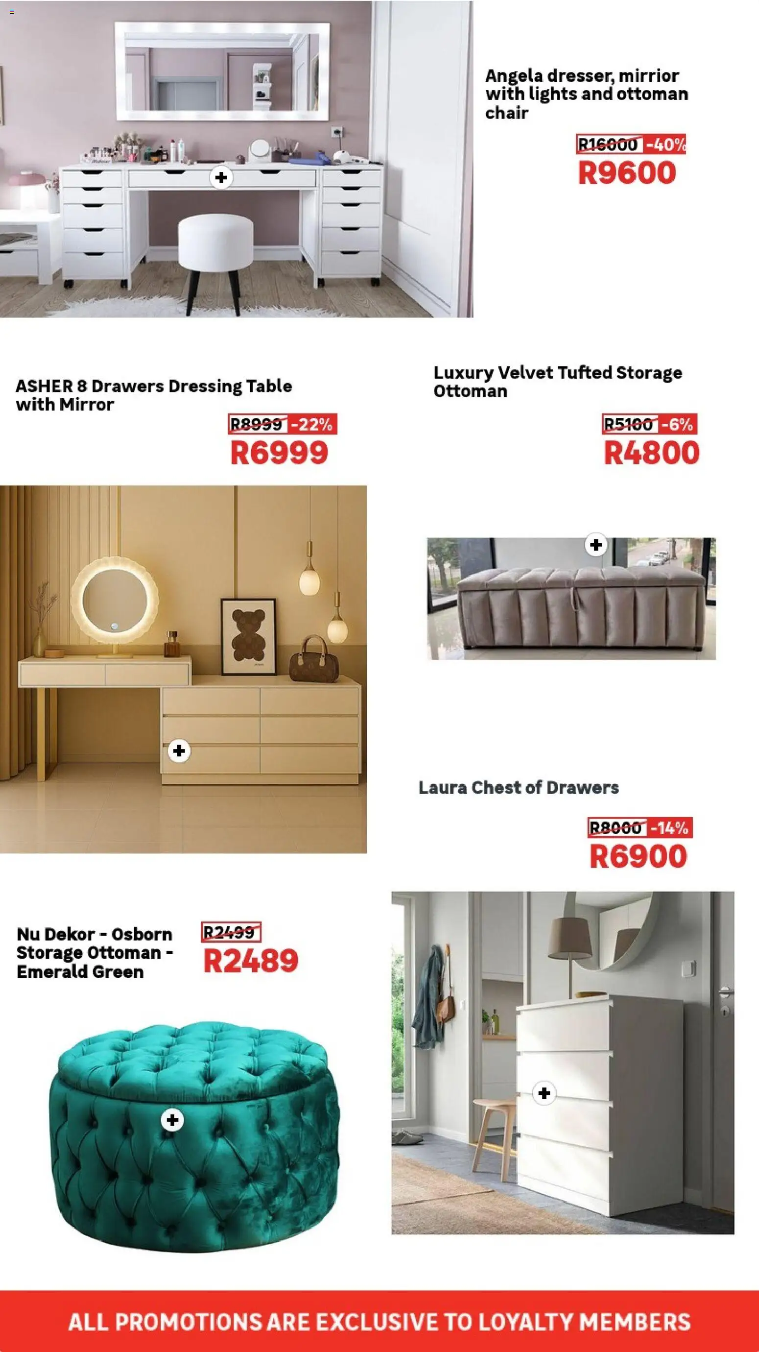 New Leroy Merlin catalogue – valid from 01.03.2026 | Page: 10 | Products: Table, Chair, Mirror, Dressing