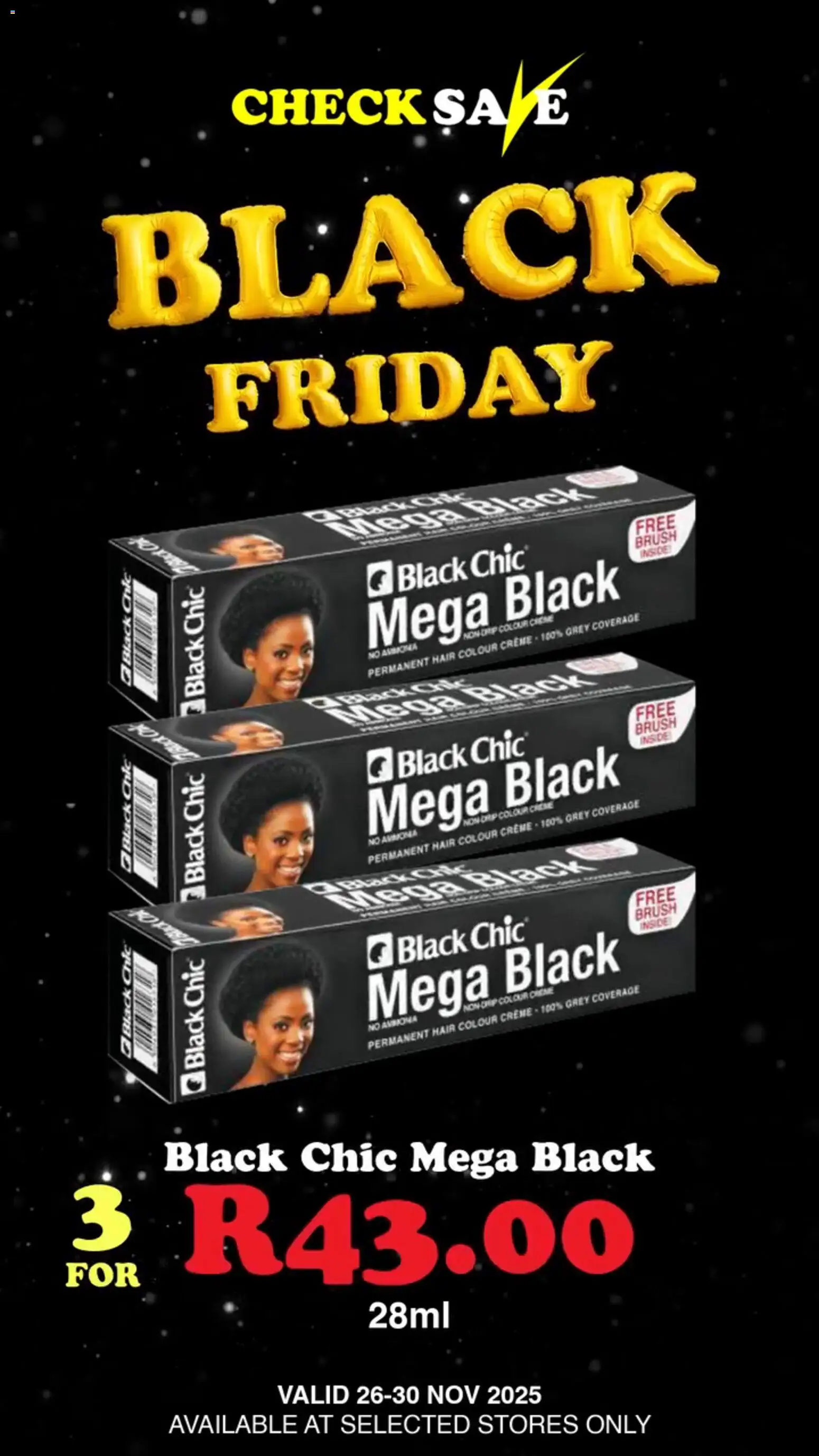 New Check Save catalogue – valid from 26.11.2025 | Page: 19 | Products: Hair colour, Brush