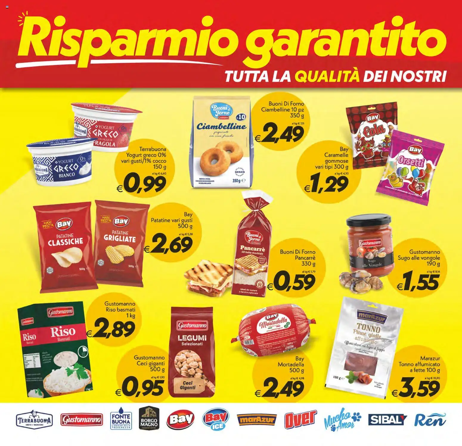 Volantino SuperConveniente del 23.01.2026 | Pagina: 20 | Prodotti: Legumi, Yogurt, Riso, Caramelle