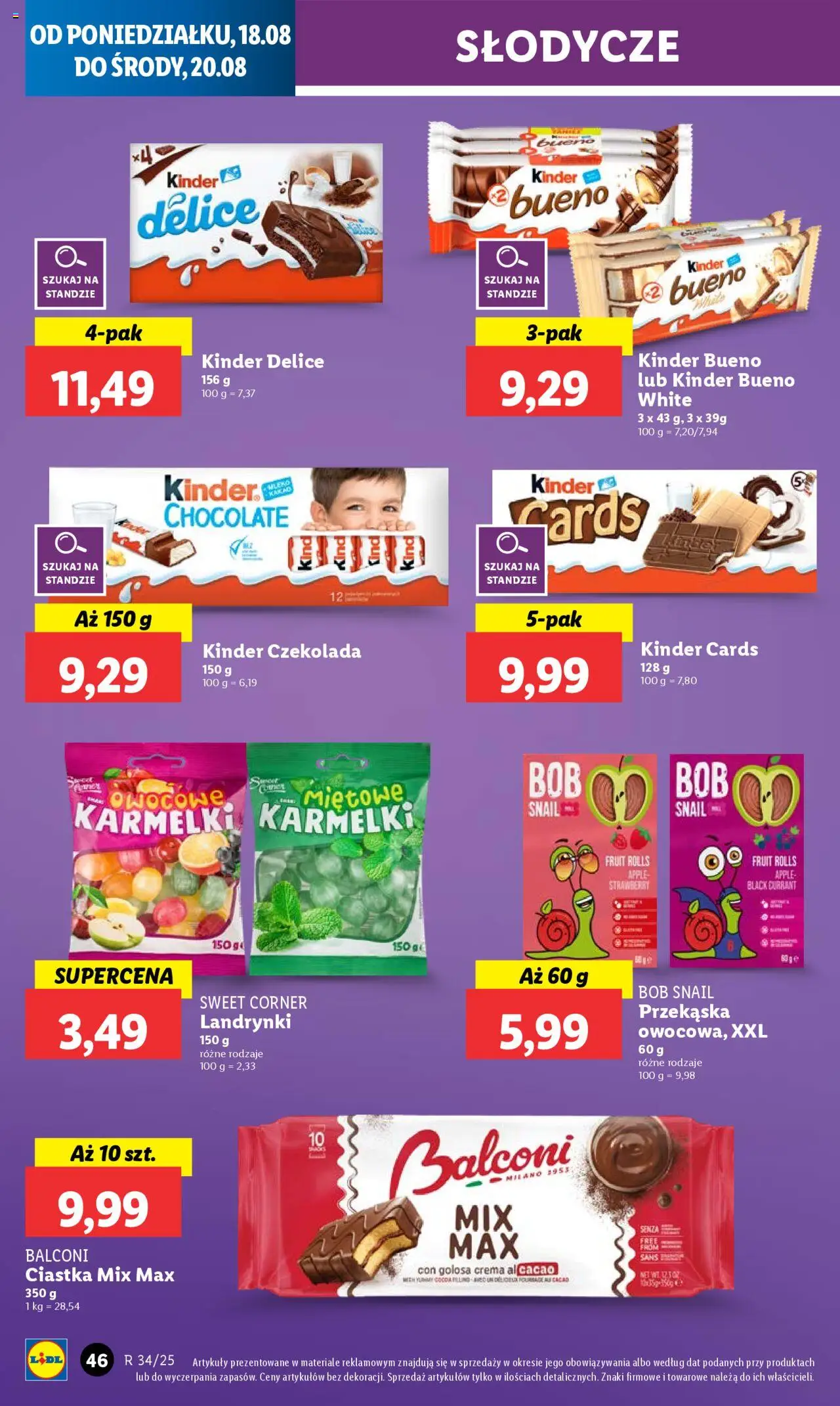 Lidl Gazetka od 18.08.2025 | Strona: 54