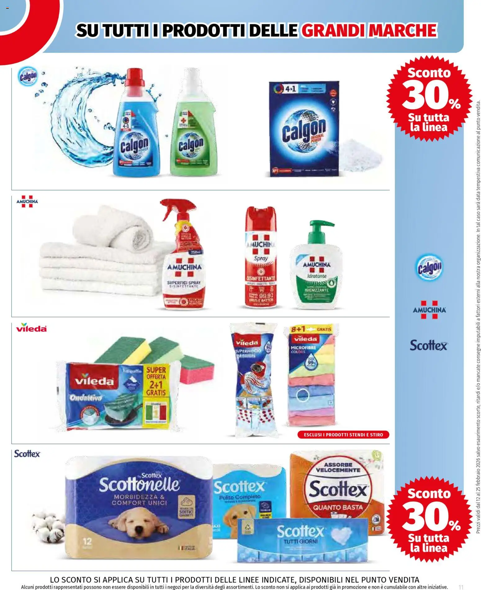 Volantino COOP del 12.02.2026 | Pagina: 11 | Prodotti: Spray disinfettante, Data