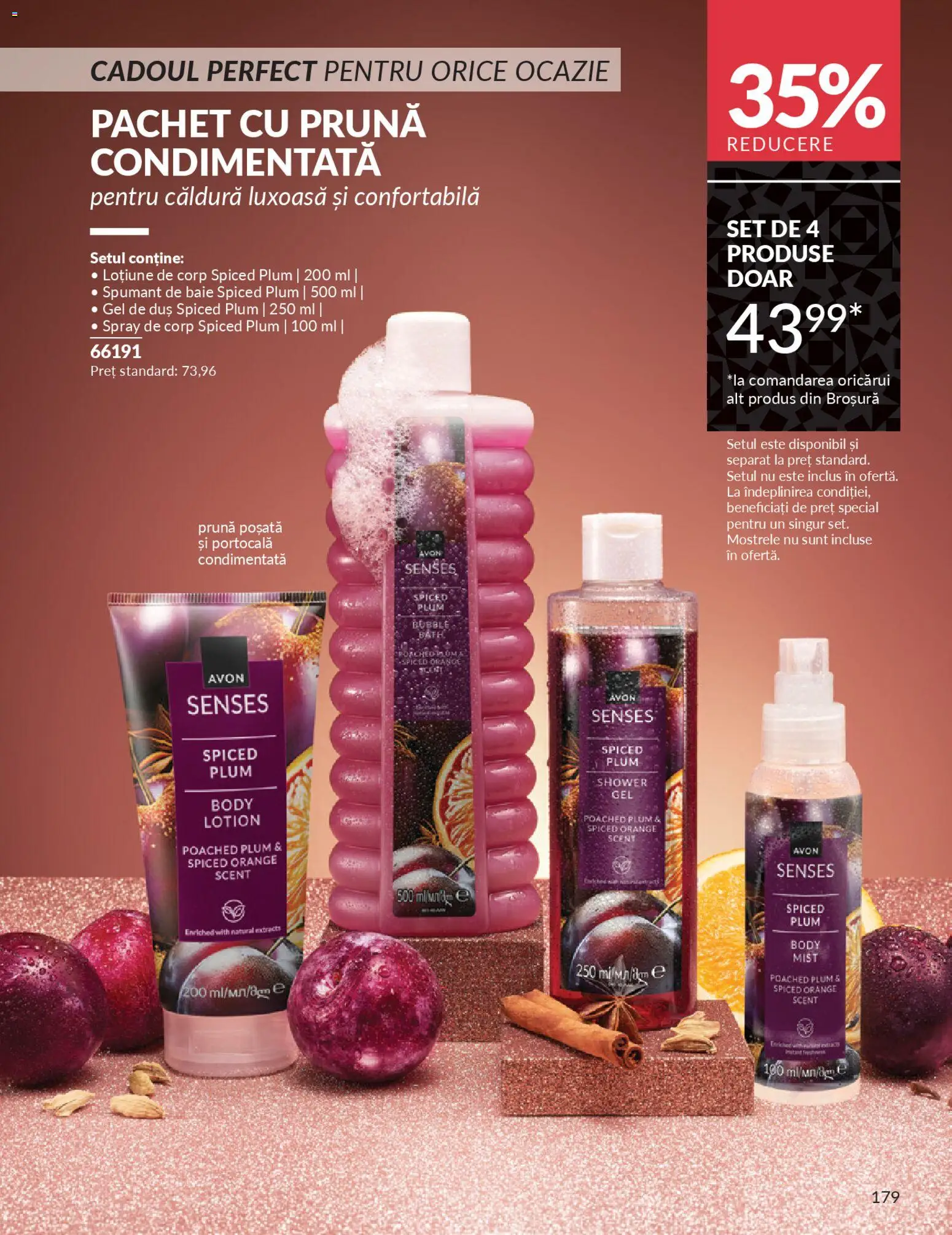 Noul catalog Avon – valabil de la 01.02.2026 | Pagină: 181 | Produse: Body, Duș, Gel de duș, Spumant de baie