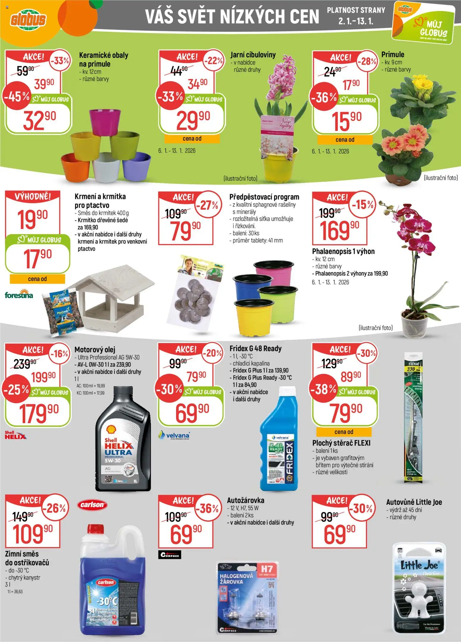 Globus leták - Praha-Štěrboholy od 02.01.2026 | Strana: 24 | Produkty: Olej, Kanystr, Krmítko, Barvy