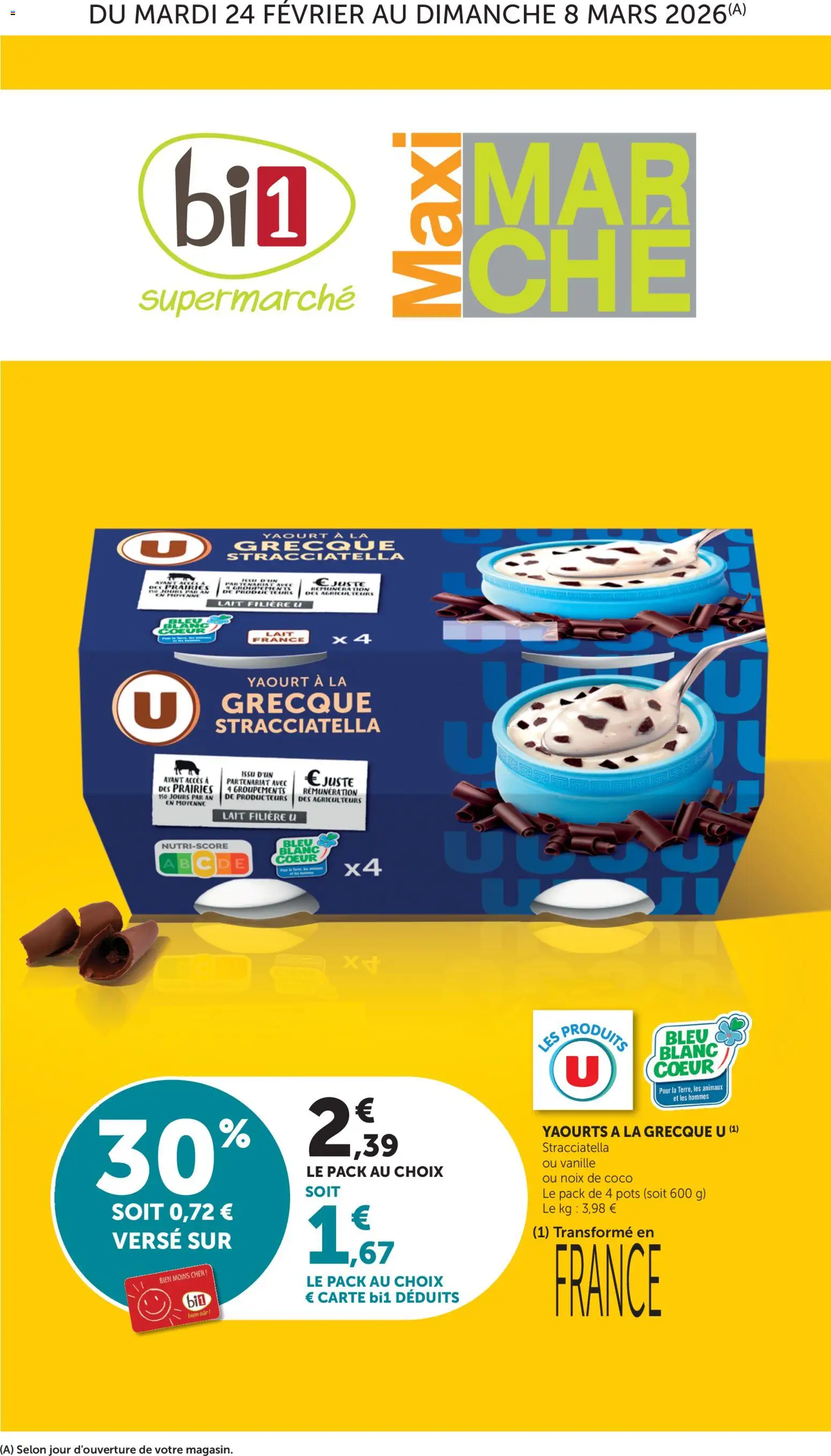 {H1} | Page: 1 | Produits: Yaourts, Yaourt à La Grecque, Lait, Noix