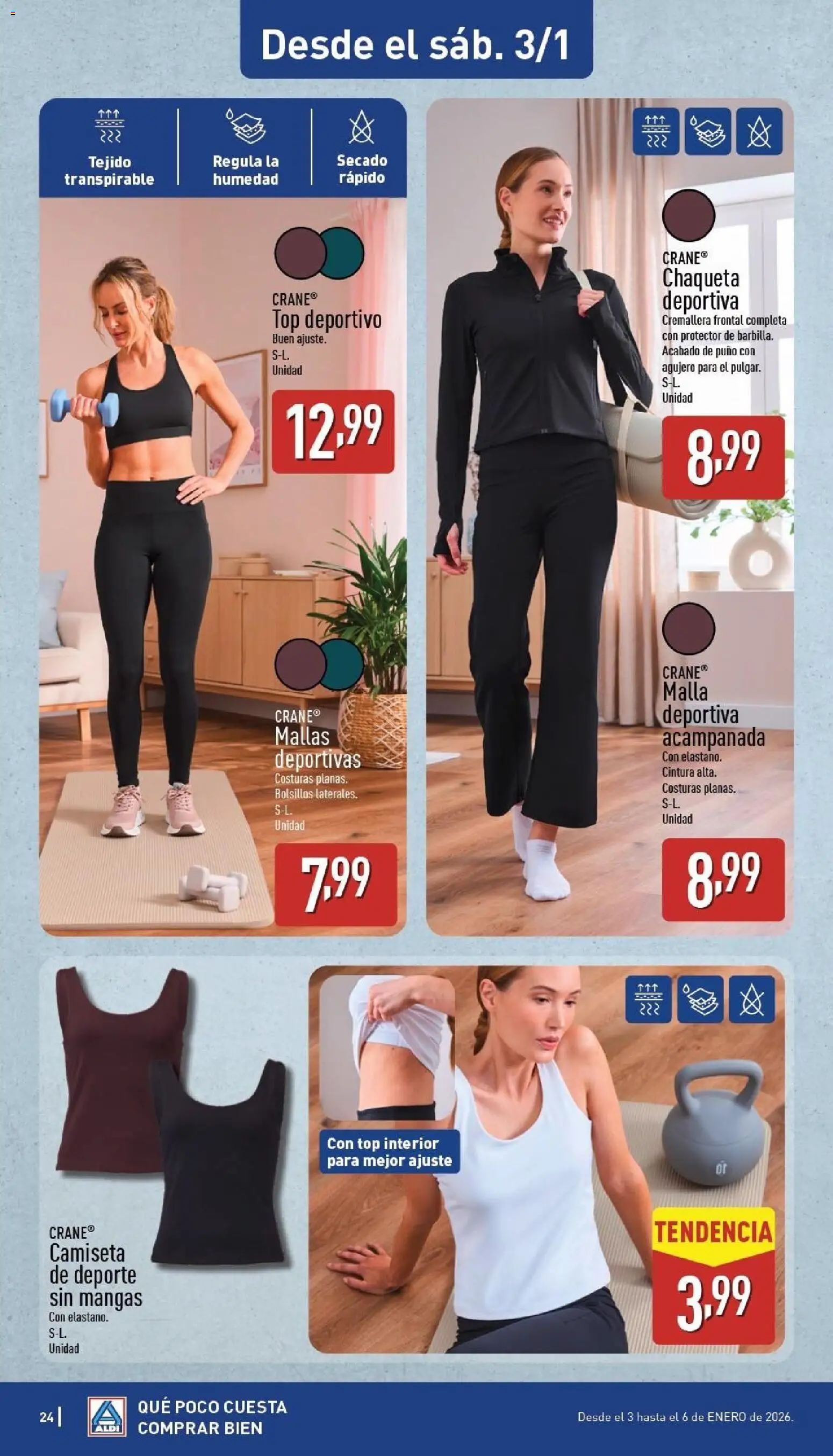 Aldi folleto Canarias │ válido desde el 29.12.2025 | Página: 24 | Productos: Chaqueta