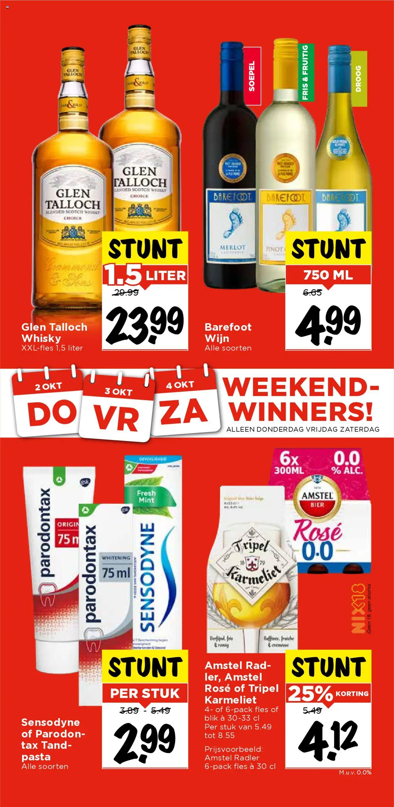 {H1} | Pagina: 2 | Producten: Bier, Pasta, Fles, Whisky