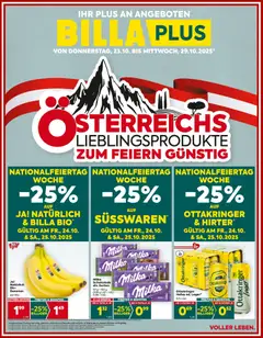 Billa Plus Flugblatt - Kärnten ab 23.10.2025 gültig