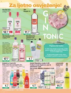 KTC katalog | vrijedi od 24.07.2025 | Stranica: 2 | Proizvodi: Kokteli, Gin, Sok, Tonic