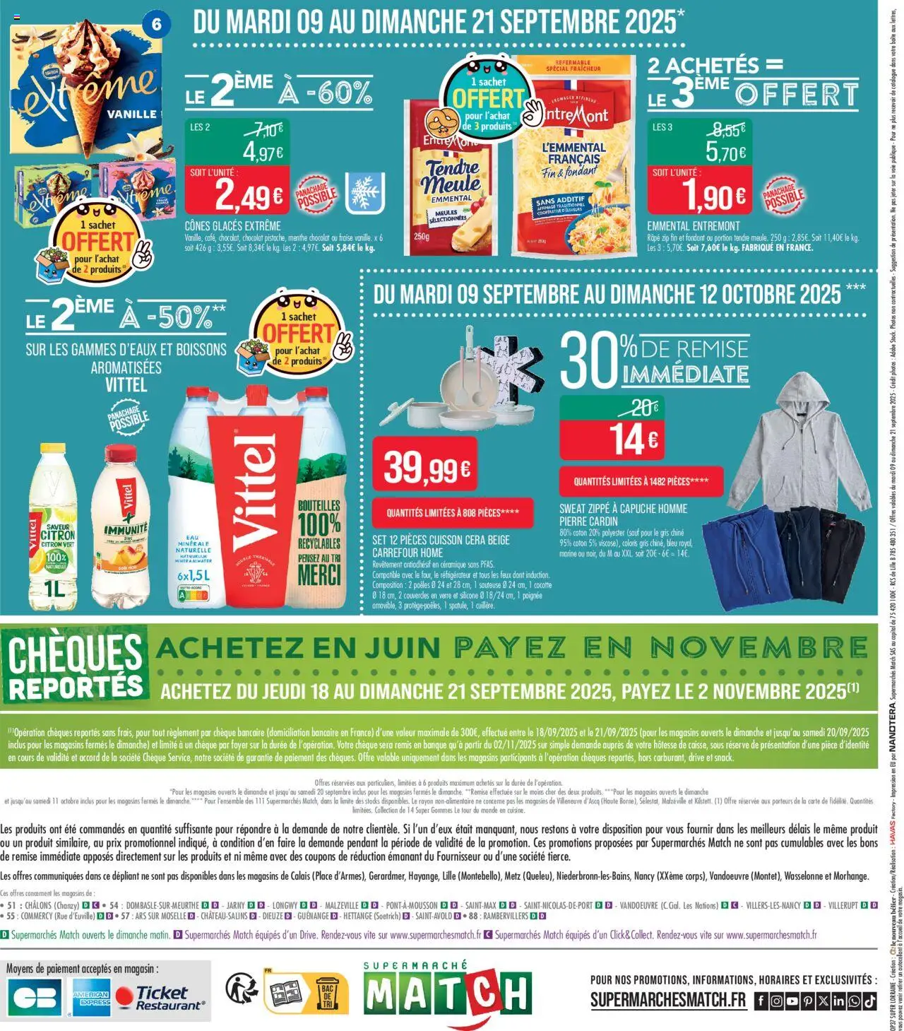  | Page: 26 | Produits: Glaces, Citron vert, Réfrigérateur, Emmental