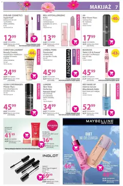 Pogląd oferty "Hebe gazetka" - ważna od 04.03.2026 | Strona: 7 | Produkty: Bell, Róż, Krem, Fixer