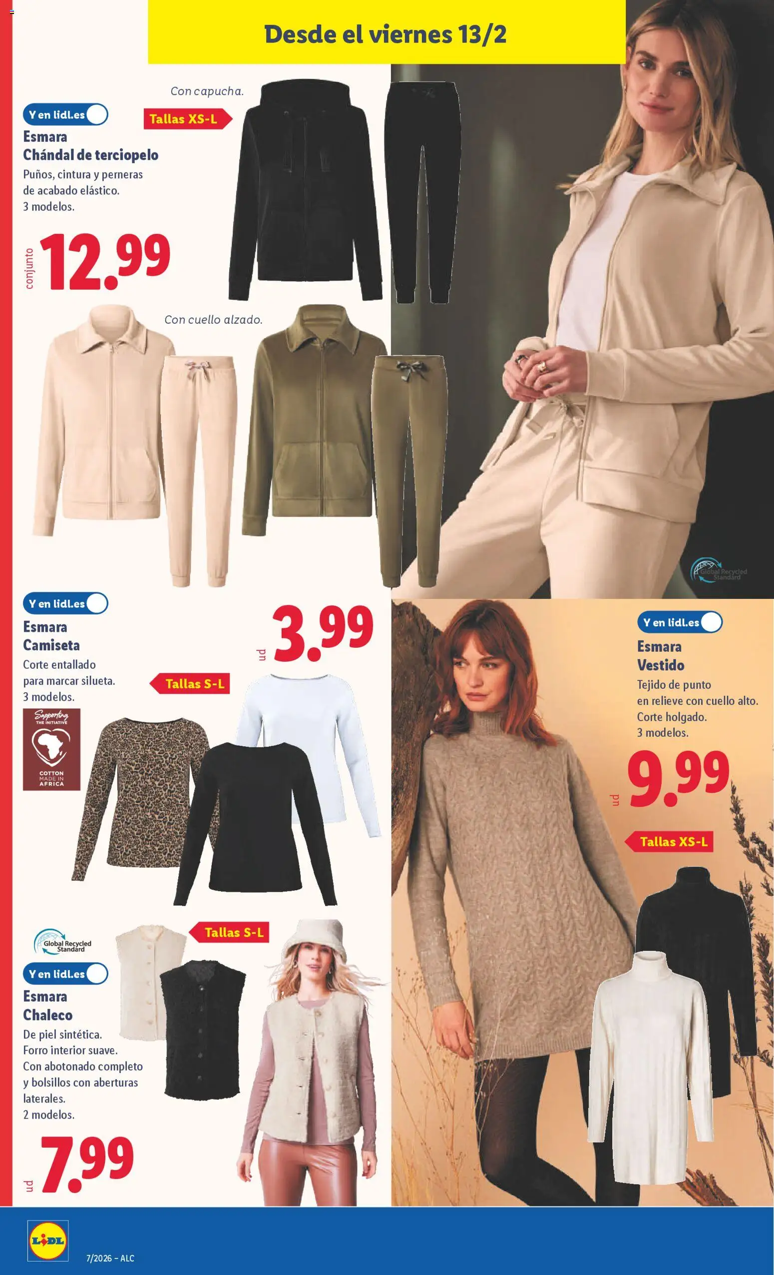 Lidl folleto de bazar │ válido desde el 09.02.2026 | Página: 28 | Productos: Chaleco