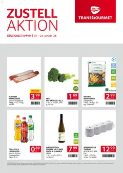 Transgourmet Zustellaktion ab 19.01.2026 gültig