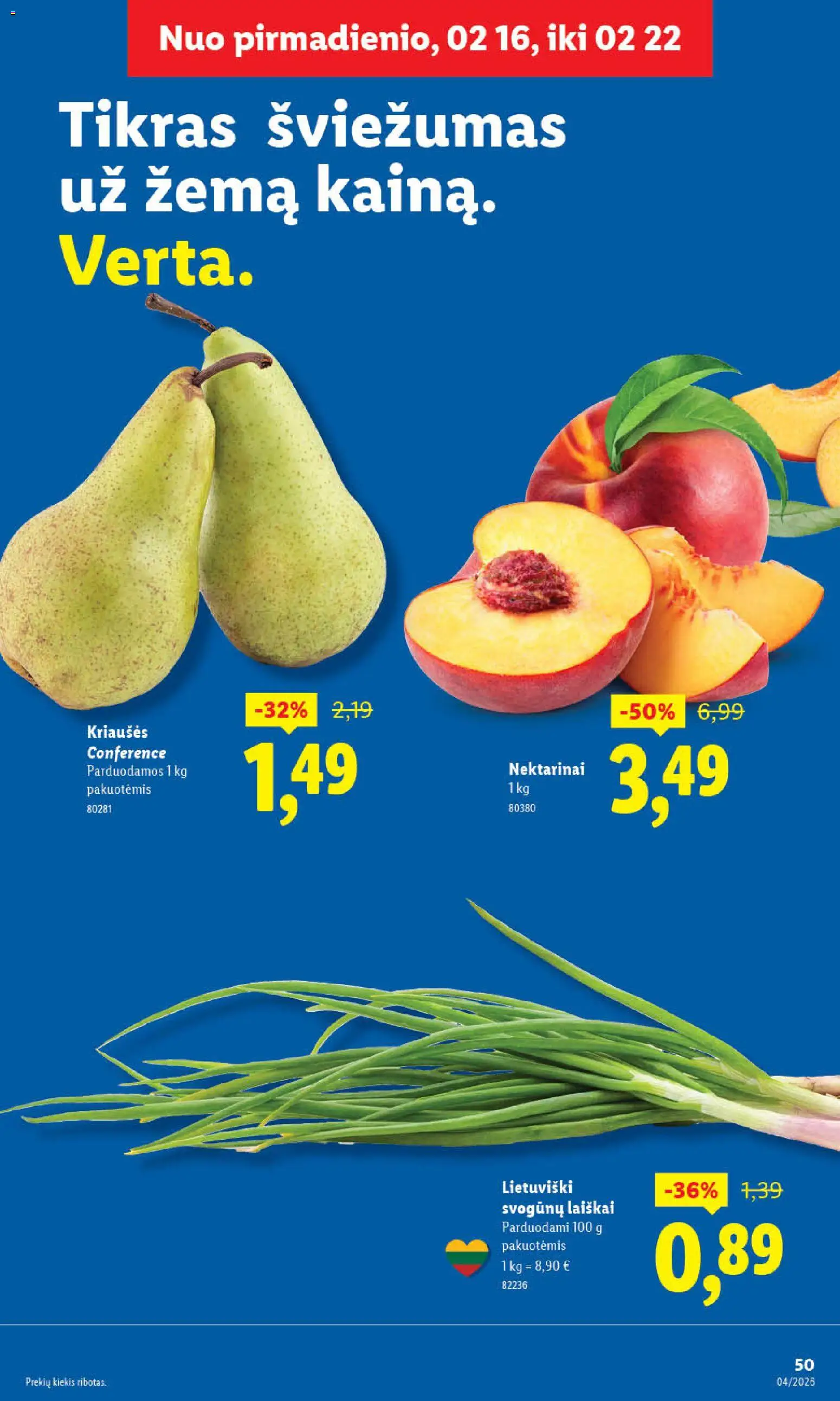 LIDL akcijos nuo 16.02.2026 | Puslapis: 5