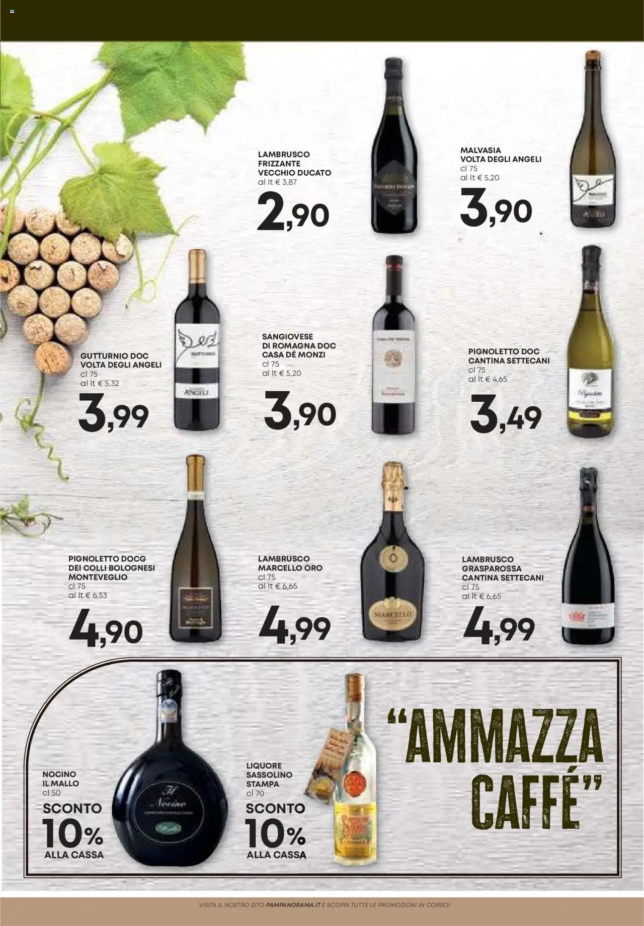 Volantino PAM del 09.10.2025 | Pagina: 7 | Prodotti: Caffè, Liquore, Stampa