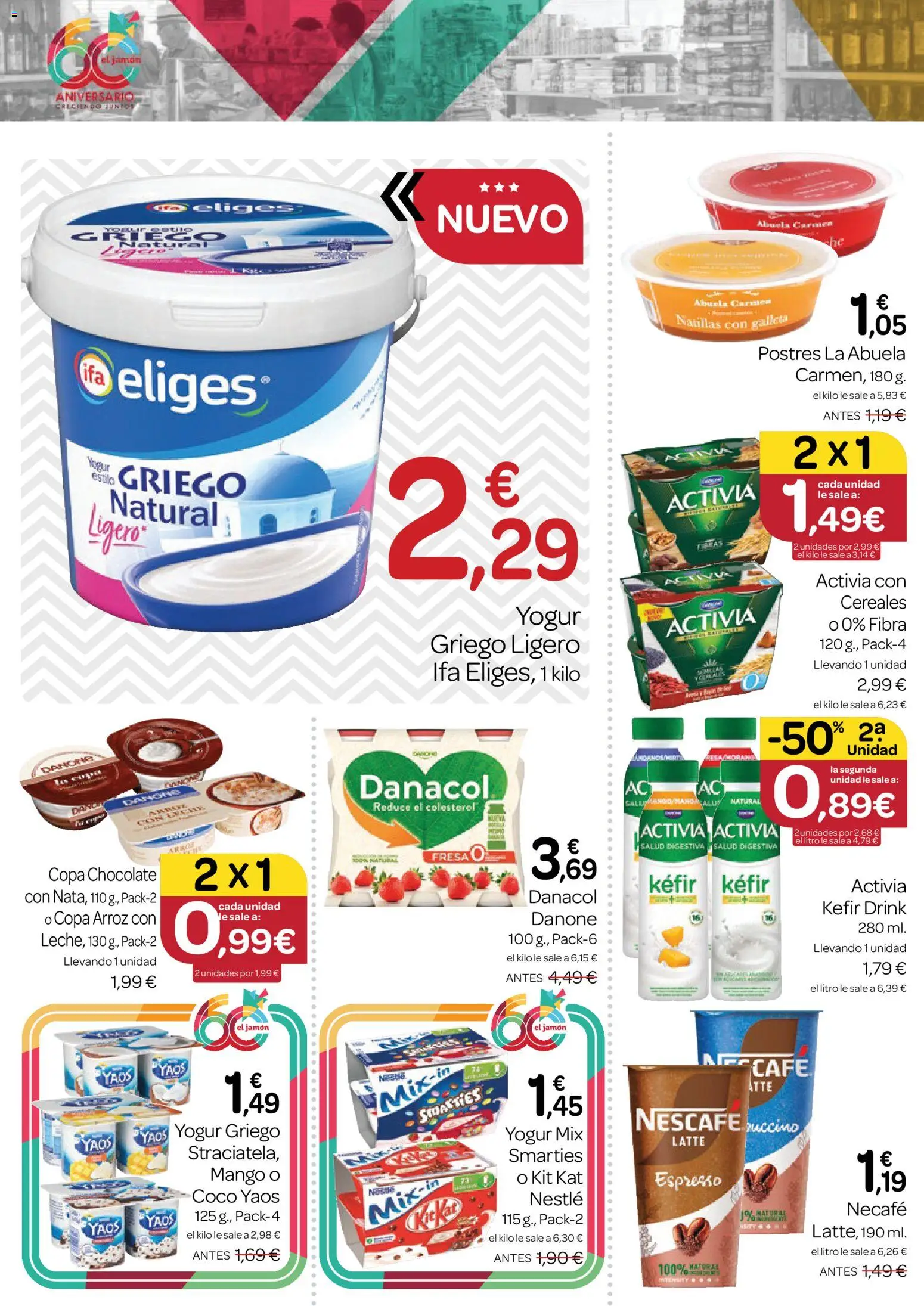 Supermercados El Jamón folleto │ válido desde el 23.04.2026 | Página: 24 | Productos: Chocolate, Jamón, Cereales, Ρούτερ