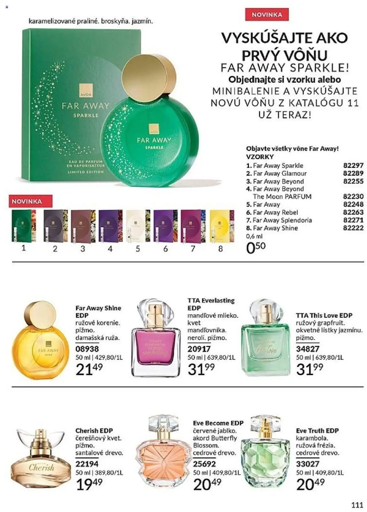 Nové Avon akcie – leták je platný od 01.10.2025 | Strana: 111