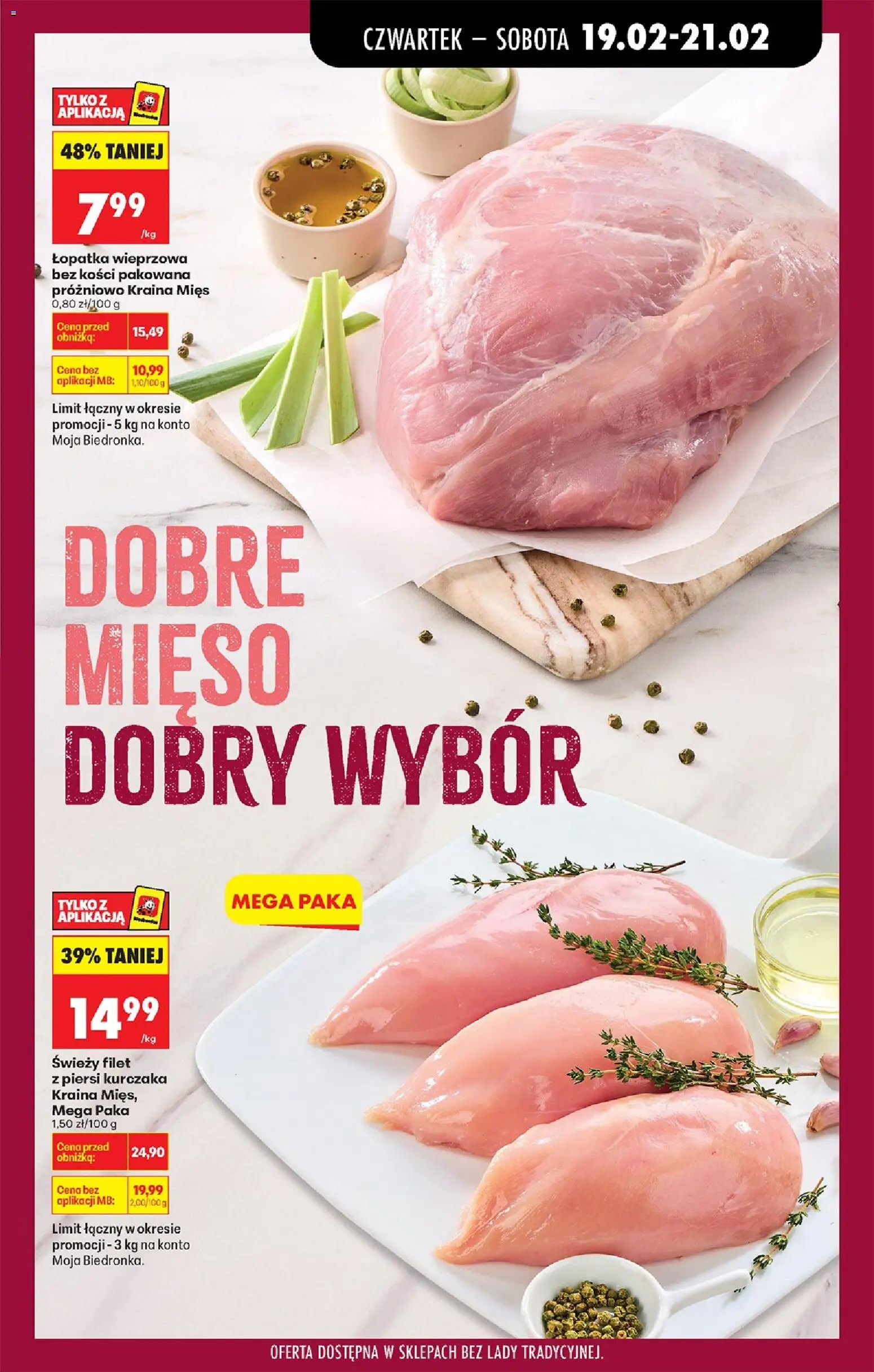 Biedronka Polsko leták - W tym tygodniu od 19.02.2026 | Strana: 31 | Produkty: Lopatka, Filet