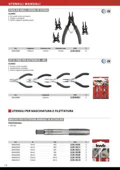 Anteprima del volantino Einhell volantino Accessori  valido a partire dal 17.03.2026 | Pagina: 180 | Prodotti: Pinze