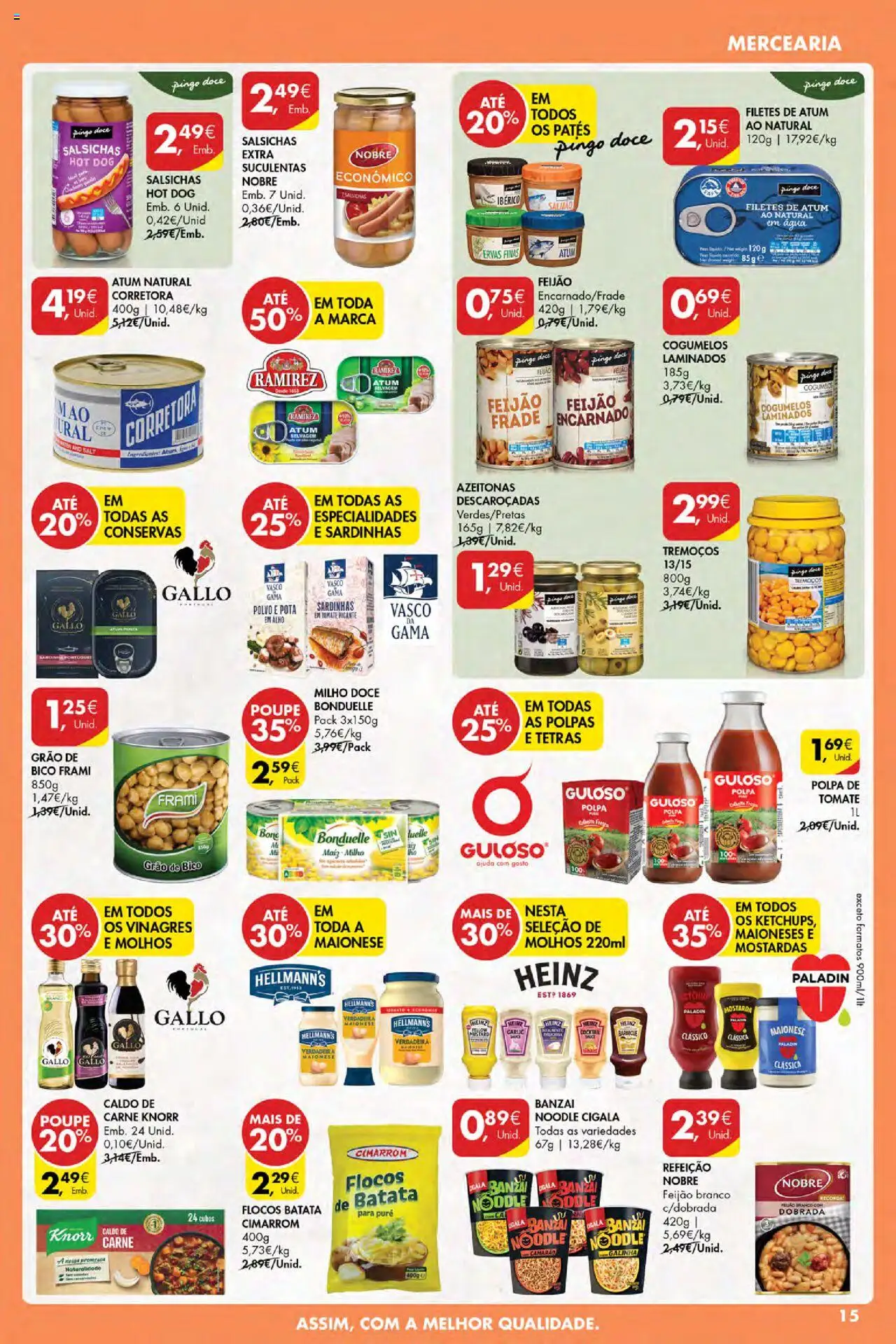 Pingo Doce Poupe Esta Semana Açores │ válido de 16.10.2025 | Página: 15 | Produtos: Boné, Polvo, Camarão, Tremoços