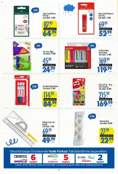 CarrefourSA Okul Alışverişinde - 15.08.2025 tarihinden itibaren geçerlidir | Sayfa: 9 | Ürünler: Stick yapıştırıcı, Bant