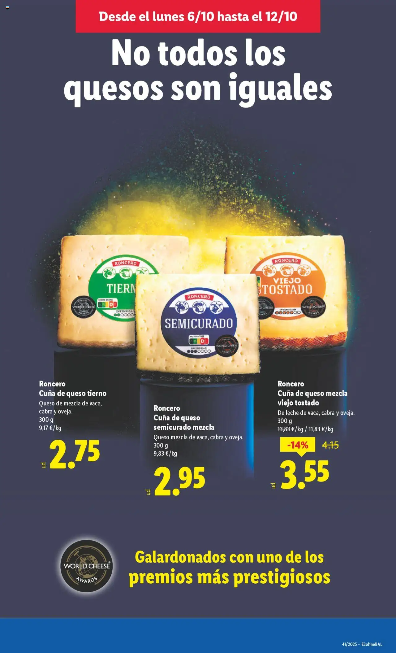 Lidl catálogo MAD │ válido desde el 06.10.2025 | Página: 17 | Productos: Leche, Queso, Cuna