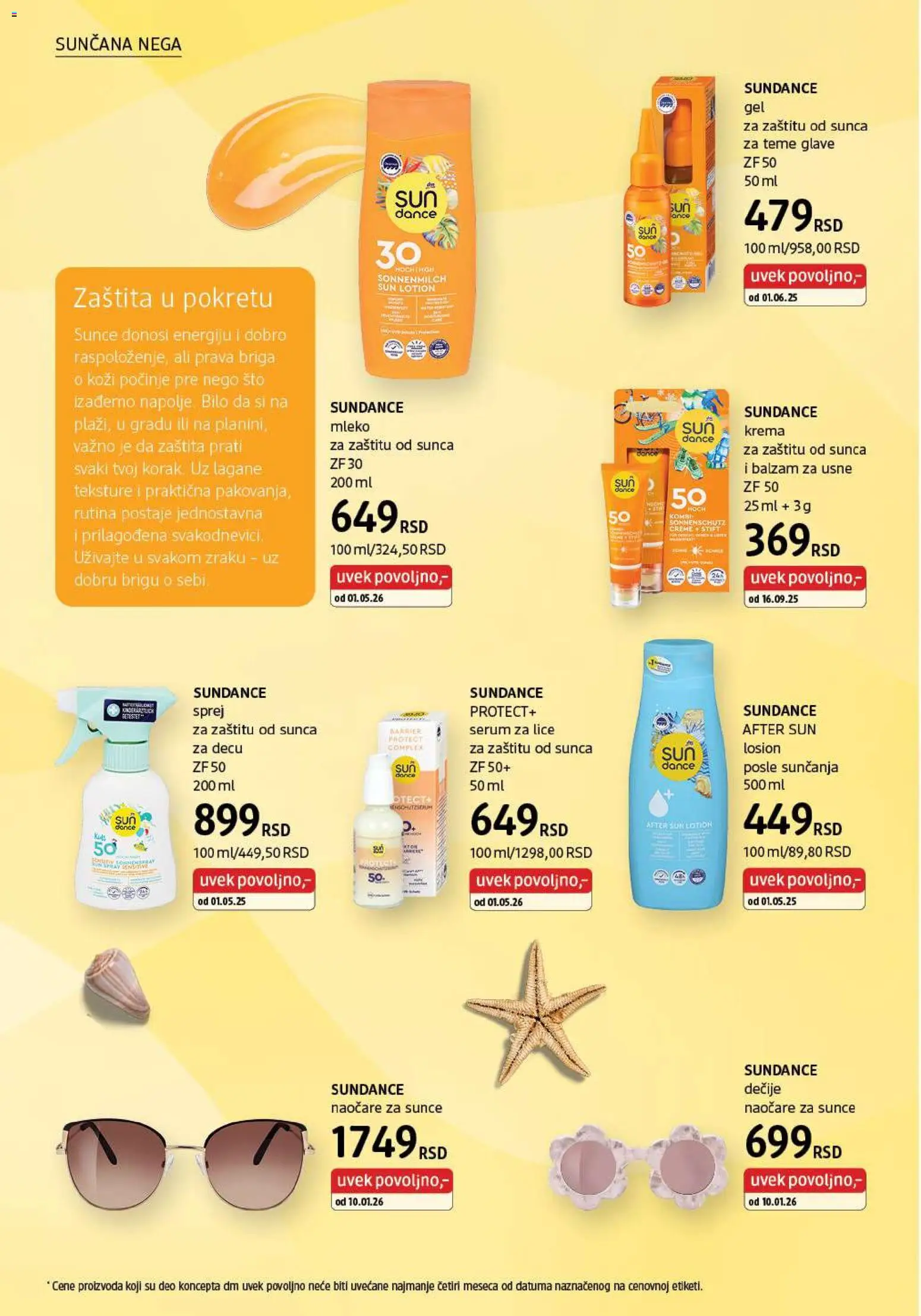 DM Drogerie katalog - važi od 01.05.2026 | Strana: 28 | Proizvode: Naočare, Sto, Balzam, Krema