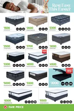 Fair Price specials catalogue – valid from 01.04.2026 | Page: 20 | Products: Double bed, Bed, Pillow