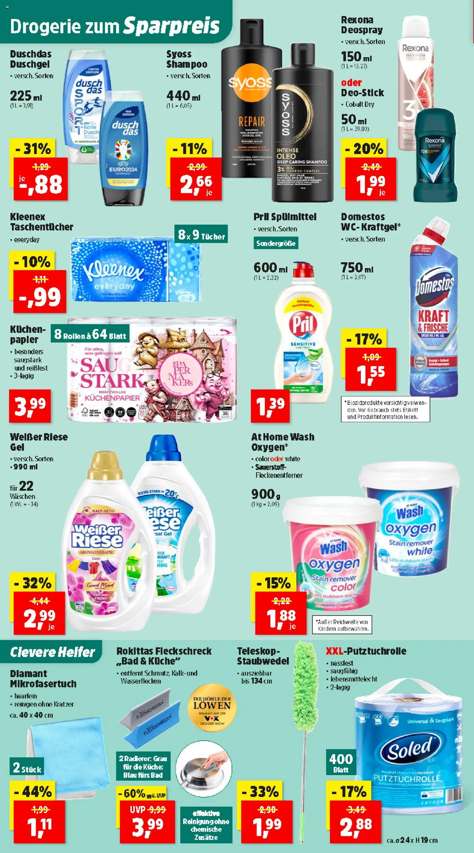 Thomas Philipps Flugblatt gültig ab 12.01.2026 | Seite: 6 | Produkte: Bad, Shampoo, Duschgel, Fleckenentferner