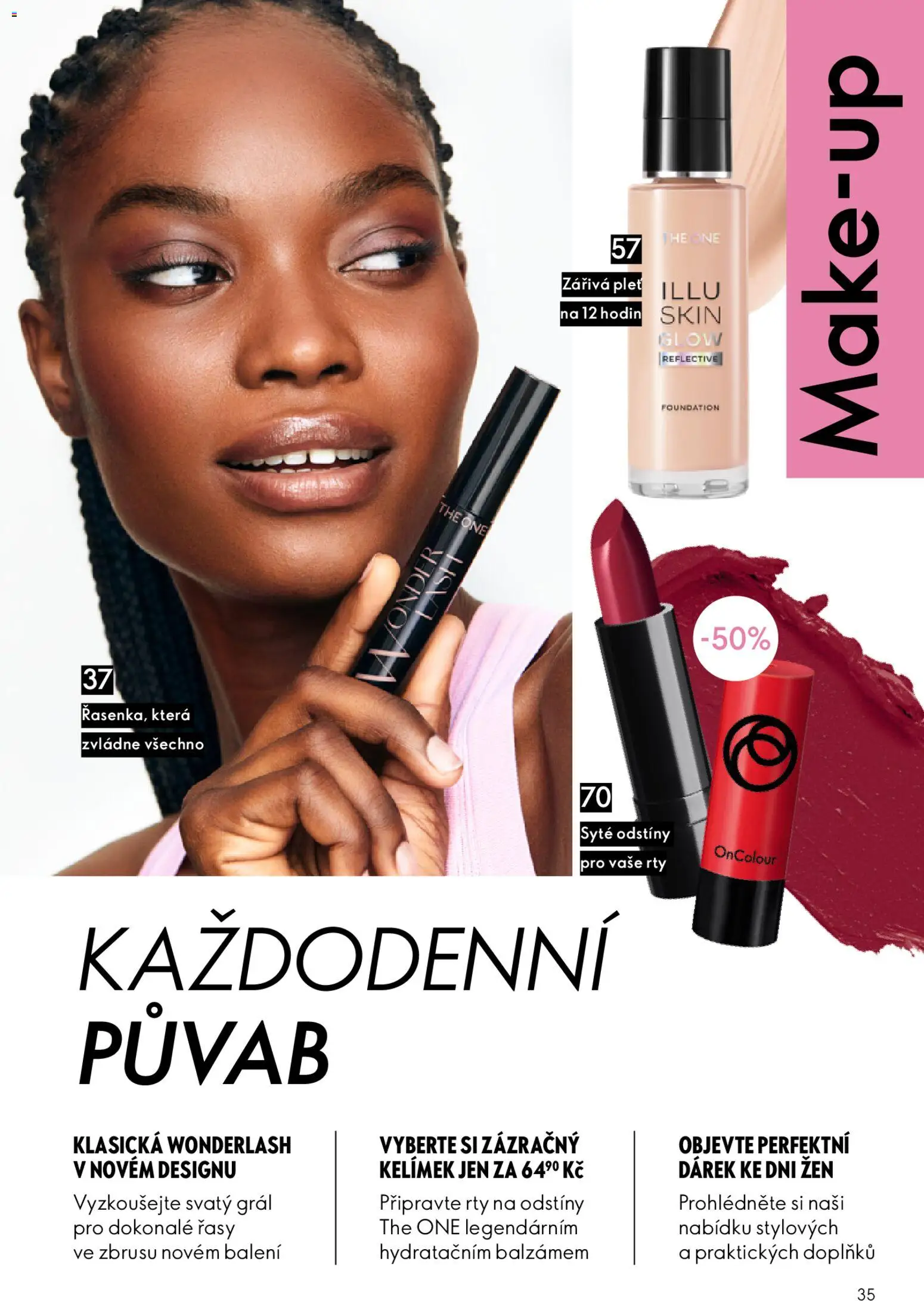Oriflame katalog č.03/2026 od 11.02.2026 | Strana: 35 | Produkty: Makeup